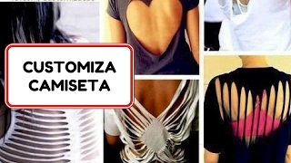 CUSTOMIZA TUS CAMISETAS  REMERAS [upl. by Aiynat]