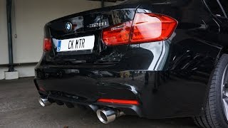 BMW F30 328i  Autobahn amp Sound Test 1080p FULL HD [upl. by Jerrylee]