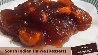 South Indian Dessert HalwaTirunelveli HalwaSweet delicacy made with wheat flourIndian sweet [upl. by Nivaj683]