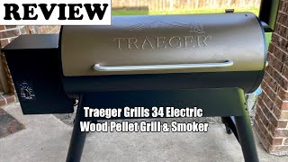 Review Traeger Grills 34 Electric Wood Pellet Grill amp Smoker 2023 [upl. by Carine]