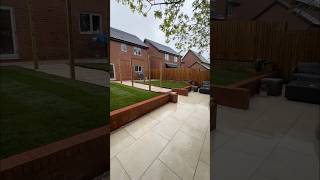 Landscaping is Expensive nustoneuk ad patio landscaping gardenideas garden [upl. by Ennylhsa]