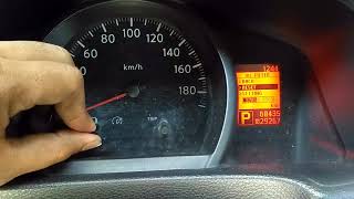 RESET INDIKATOR SERVIS NISSAN EVALIA [upl. by Baxter34]