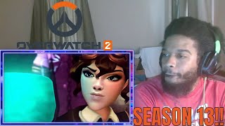 Overwatch 2 Spellbinder  Season 13 Trailer reaction [upl. by Lindsy358]