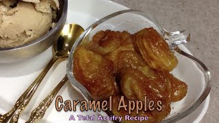 Caramel Apples Tefal Actifry Recipe cheekyricho recipe [upl. by Jandy]