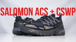 SALOMON ACS  CSWP  Unboxing review amp on feet [upl. by Landan]