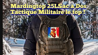 Mardingtop 25LSac à Dos Tactique Militaire [upl. by Harvey]