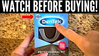 DenTek Mouth Guard for Nighttime Teeth Grinding Professional Dental Guard Complete Review [upl. by Andrews]