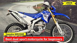 2024 Best dual sport motorcycle for beginners Yamaha WR250R [upl. by Filipe]