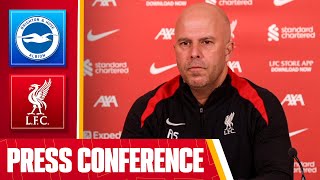 Arne Slot PreMatch Press Conference  Brighton v Liverpool  EFL Cup [upl. by Gio]