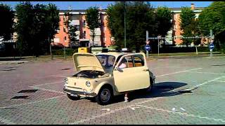 FIAT 500L con trombe Cucaracha  Cucaracha horn [upl. by Nauht]