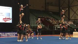 Michigan Center’s Round 3 at the 2019 MHSAA competitive cheer state finals [upl. by Mariquilla807]