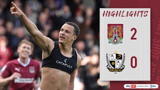 HIGHLIGHTS Northampton Town 2 Port Vale 0 [upl. by Ced]