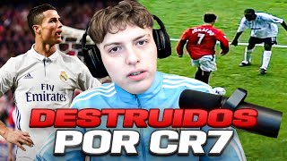 DAVOO XENEIZE REACCIONA A JUGADORES DESTRUIDOS POR CR7  IMPRESIONANTE [upl. by Abehsile937]