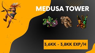 Hunt Paladin 250  Medusa Tower pós buff  36kk  38kkh [upl. by Kristof]