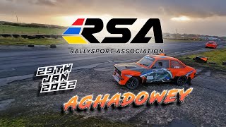 RallySport Association  Aghadowey  29th Jan 2022  Rd7 NI Winter Series [upl. by Herold]