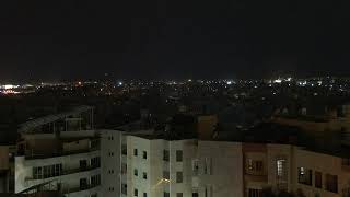 WATCH LIVE View overlooking Lebanons Beirut skyline [upl. by Siriso]