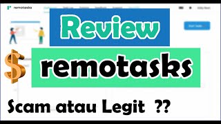 Remotasks Indonesia Bootcamp Remotask agar lulus Course [upl. by Ahsataj]