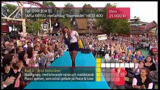 Alina Devereski  Flytta På Dej Live  Sommarkrysset 2012 [upl. by Yanat135]