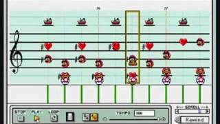 Super Pokémon DiamondPearlPlatinum Medley Mario Paint Composer [upl. by Werdn16]