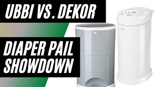 Ubbi vs Dekor Diaper Pail Review Top Rated Diaper Pails Compared [upl. by Woodberry308]