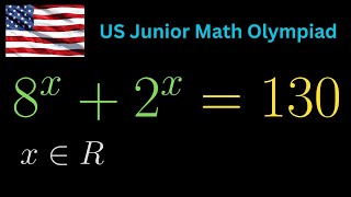 Exponent Problem from US Junior Math Olympiad  Find Real Values of quotxquot [upl. by Trula210]