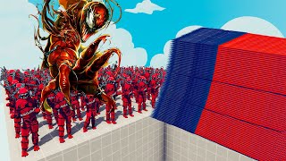 200x CARNAGE  1x GIANT vs EVERY GOD  Totally Accurate Battle Simulator TABS [upl. by Alesram208]