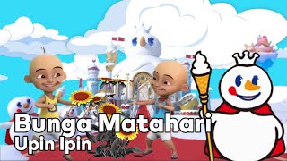 Mixue Es Krim Nyanyi Lagu Bunga Matahari Upin Ipin [upl. by Cirdahc896]