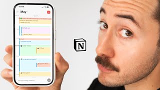 The EASIEST Way to Organize Your Life Notion Calendar [upl. by Asihtal]