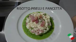 RISOTTO PISELLI E PANCETTA [upl. by Xyla]