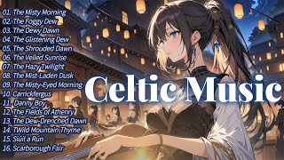 【Celtic Music 16 tracks Full Album】Scarborough Fair  instrumental healing sleepwork BGM [upl. by Zailer]