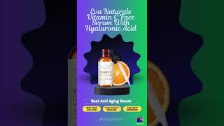 Naturals Vitamin C Face Serum With Hyaluronic Acid 😍 shorts viralshorts products skincare [upl. by Barnum]