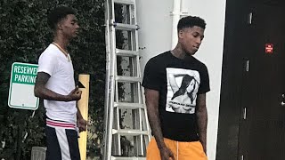 NBA Youngboy “Jania Diss” Studio Session 2018 [upl. by Lleruj792]