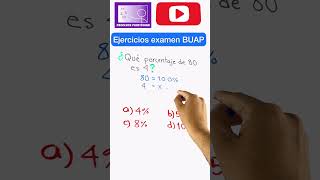 🔵Ejercicios examen buap [upl. by Johppa]