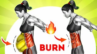 30 Min abs Workout for Inch loss 🔥Total Belly Fat Burn  BEST Belly Fat Loss with Standing Exercises [upl. by Alaekim912]