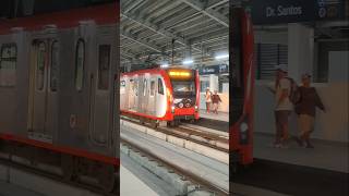 LRT1 4th Gen Set 15 arriving at Dr Santos Station Northbound 11162024 lrtline1 [upl. by Anaugal]