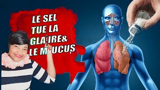 Réduire le mucus respiratoire avec du sel  ROSE MOONY infections POUMONS la bronchite chronique [upl. by Mukul]