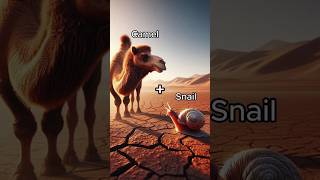 Camel 🐪snail 🐌 vs animal animtoons viralvideo shortfeed shortsfeed cartoon cartooncharacter [upl. by Ymme347]