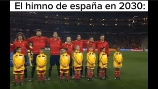 El himno de españa en 2030 [upl. by Ahsimek]