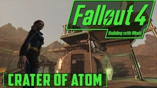 Fallout 4 Contraptions  Crater of Atom Contraptions  Building with Mods [upl. by Derby]