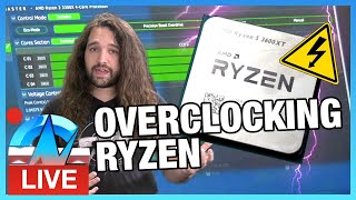 LIVE How to Overclock AMD Ryzen 5 3600XT Infinity Fabric amp Memory Basics [upl. by Steep]