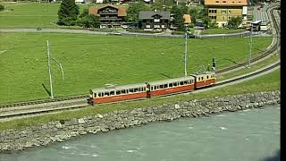 Swiss Railway Journeys  The Jungfrau Railways Part 1 BOBSPBBLM [upl. by Anidualc]