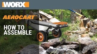 How to Assemble the WORX Aerocart [upl. by Statis]