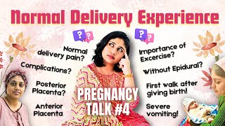 My Normal Delivery 🤱 experience with 10 hrs Labour Pain 😭 amp Pregnancy Journey Posterior placenta [upl. by Quintus]