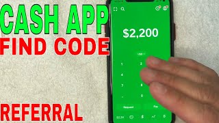 ✅ How To Find Your Cash App Referral Code 🔴 [upl. by Aicila]