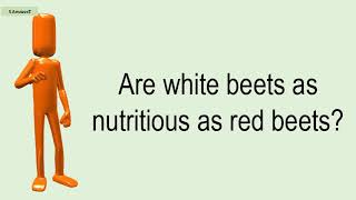 Are White Beets As Nutritious As Red Beets [upl. by Hurlbut223]