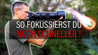 Schneller fokussieren 📸💨 Kamera und Objektiv Einstellungen [upl. by Atekihc]