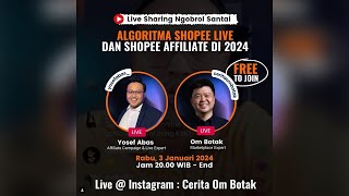 ALGORITMA SHOPEE LIVE amp AFFILIATE TERBARU 2024 [upl. by Cortney837]