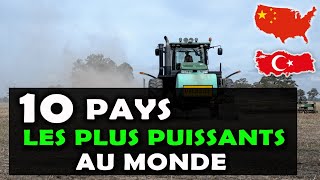 AGRICULTURE Voici les 10 pays les plus puissants au monde Agribusiness [upl. by Suiradal350]