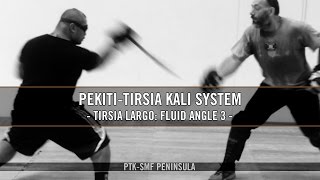 Pekiti Tirsia Kali PTK SMF Tirsia Largo Principle [upl. by Vincelette]