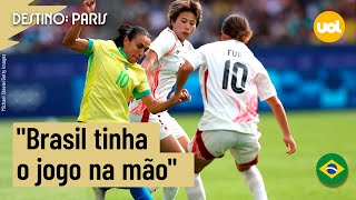 SELEÇÃO FEMININA LEVA VIRADA DO JAPÃO INACREDITÁVEL ESSA DERROTA DO BRASIL DISPARA YARA FANTONI [upl. by Yun]